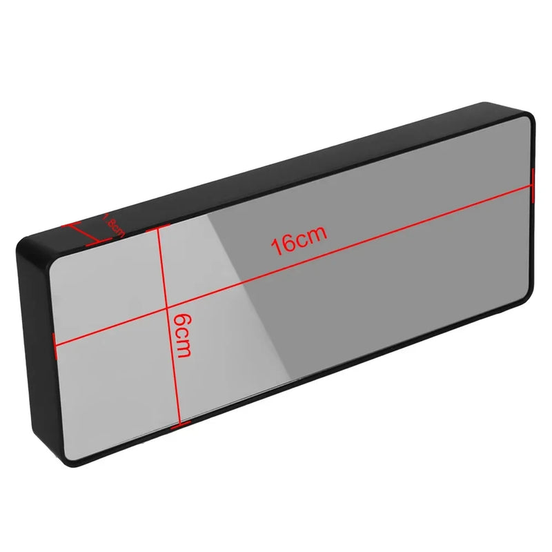 Desktop Clock With Temperature Display Multifunctional LED Mirror Table Adjustable Brightness 12/24 Hours USB Alarm Clock  Deco