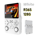 R36S Retro Handheld Video Game Console ARKOS System 3.5 Inch IPS Screen Classic Portable Pocket Video Player 128G Games Boy Gift